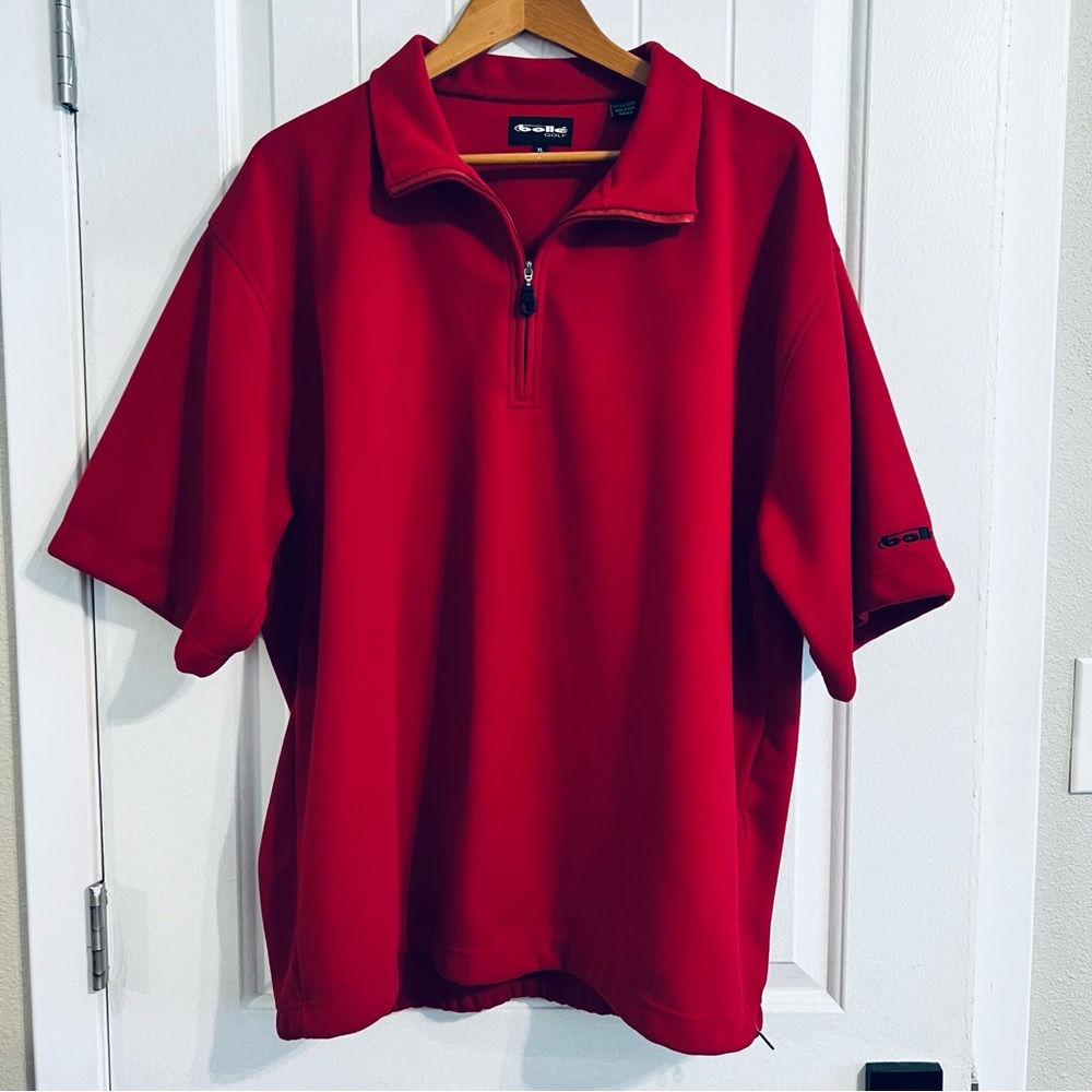 Bollé Golf Short Sleeve 1/4 Zip Pullover XL